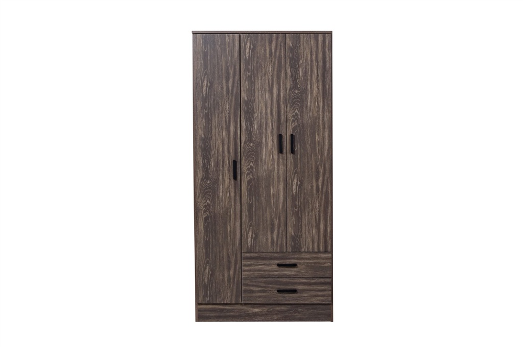 Placard Tana Piú 3ptas 2caj. 186x0.86x46.5cm