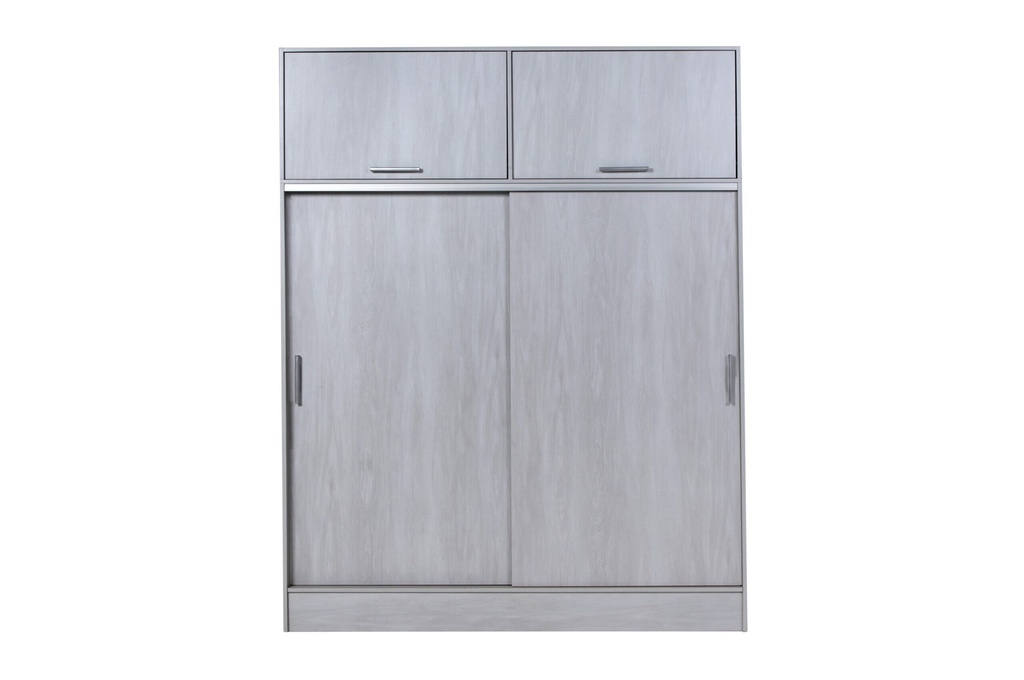 Placard Tana Piú Alti 2ptas corredizo c/baulera 220x170x54cm