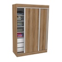 Vestidor 2 Puertas 140X200 Blanco