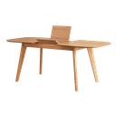 Mesa Extensible Vintage Cc 1.60 X 0.90 + 0.79 Roble