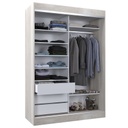 Vestidor 2 Puertas 140X200 helsinky