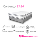 Conjunto colchon y sommier EA24140X190