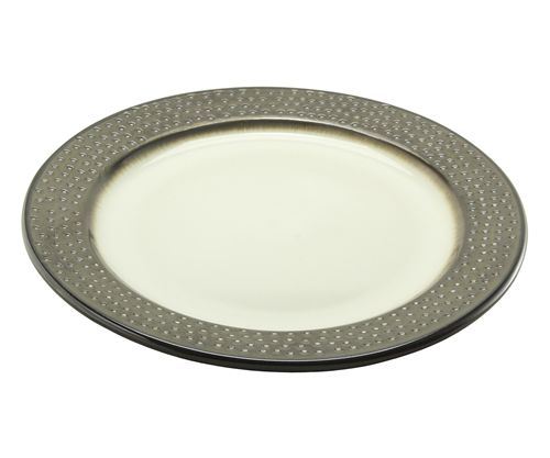 Plato Red Ceramica Linea Peltre 21Cm