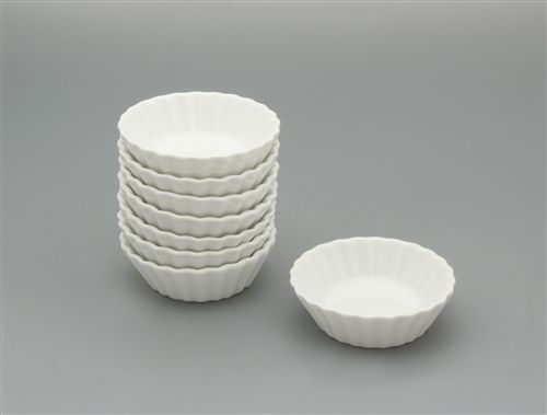 Dip Porcelana Redondo Ondas 8 Cm X H3 Cm