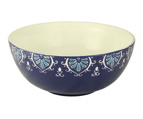 Bowl Ceramica Azul Linea Med 22,50Cm