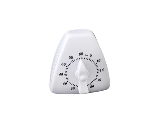 Timer Blanco Triangulo 7 Cm