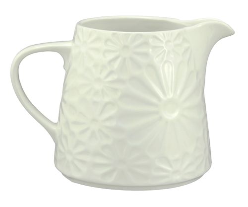 Lechera Porcelana Trama Margarita 13.5X10.5X9.5 Cm-3-