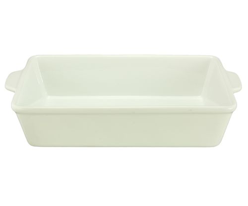 Fuente Rect  Ceramica C/ Asas 18X29X7 Cm -3-