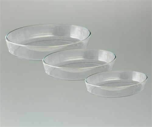 Set X 3 Fuente De Vidrio Para Horno Oval 34/30/27  Cm-1-