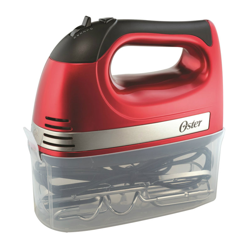 Batidora De Mano Oster 2600 Roja - Hand Mixer 260R Red (Pn)