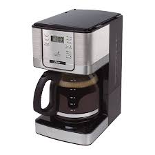 Cafetera Filtro Bvstdc4401 12 Tazas, Vidrio, Programable, Acero