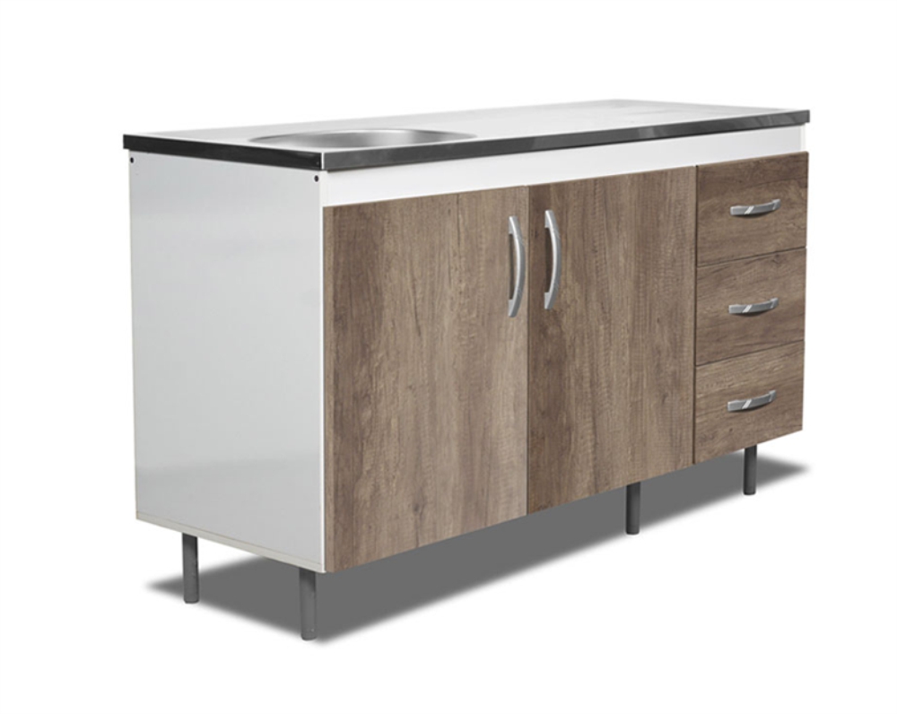 (D) Bajo Mesada Arco 1.40 C/3Caj Nebraska