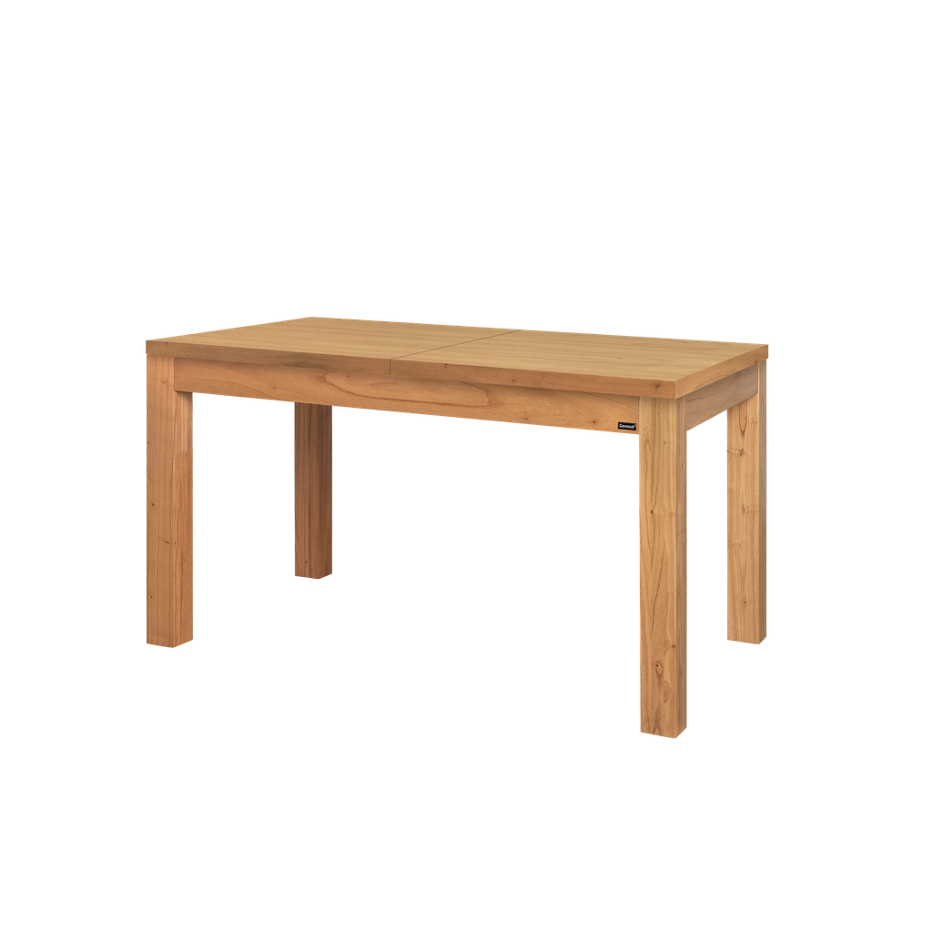 Mesa Trampa Genoud Contemporanea Roble 1.30 M X 0.90 M + 0.50 M