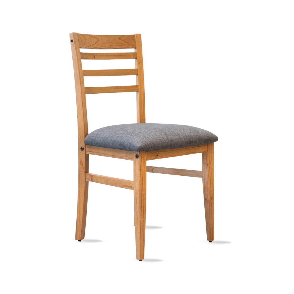 Silla Ana Roble Gris Claro