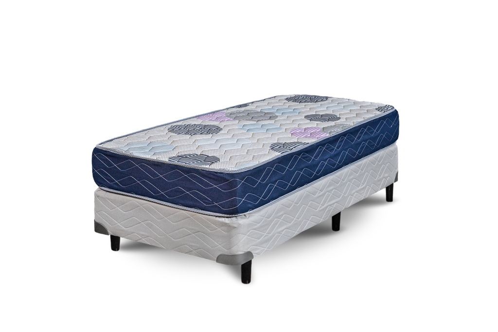 Conjunto de colchón y sommier  E23 0.80x1.90