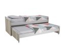 Cama Nido Doble Helsinki Blanco