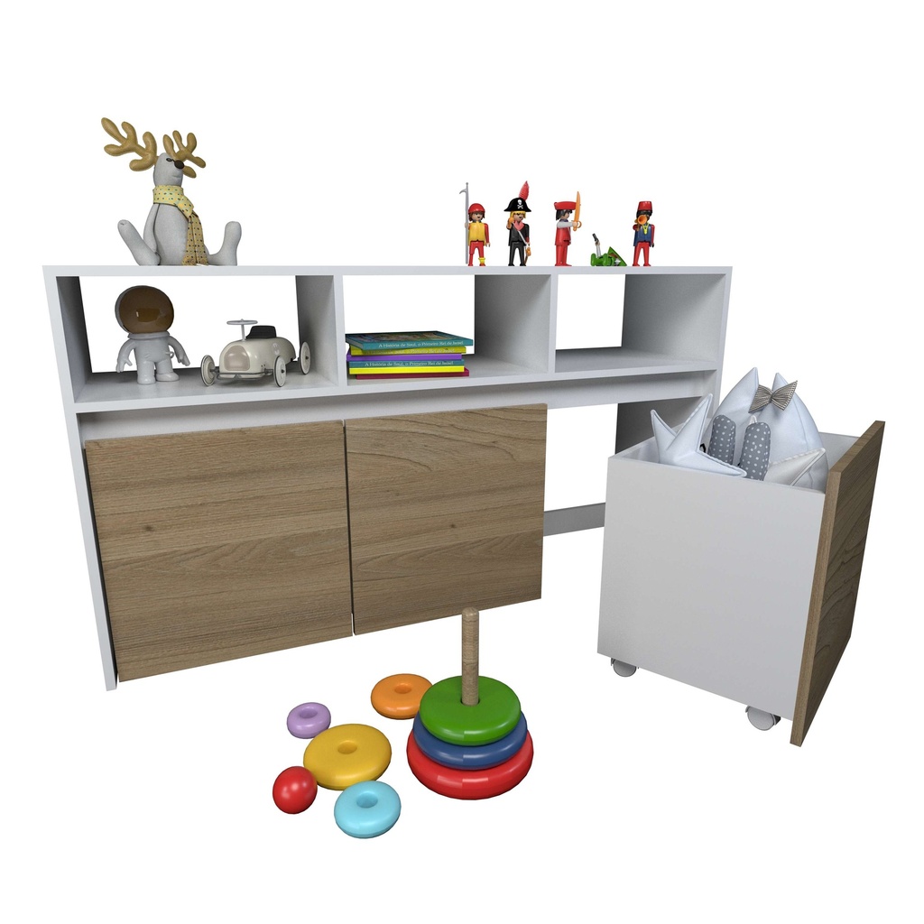 Juguetero Tables C/ 3 Cajones Olmo Everest