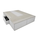 Base De Colchon Con 6 Cajones 200Cm Ancho Helsinki