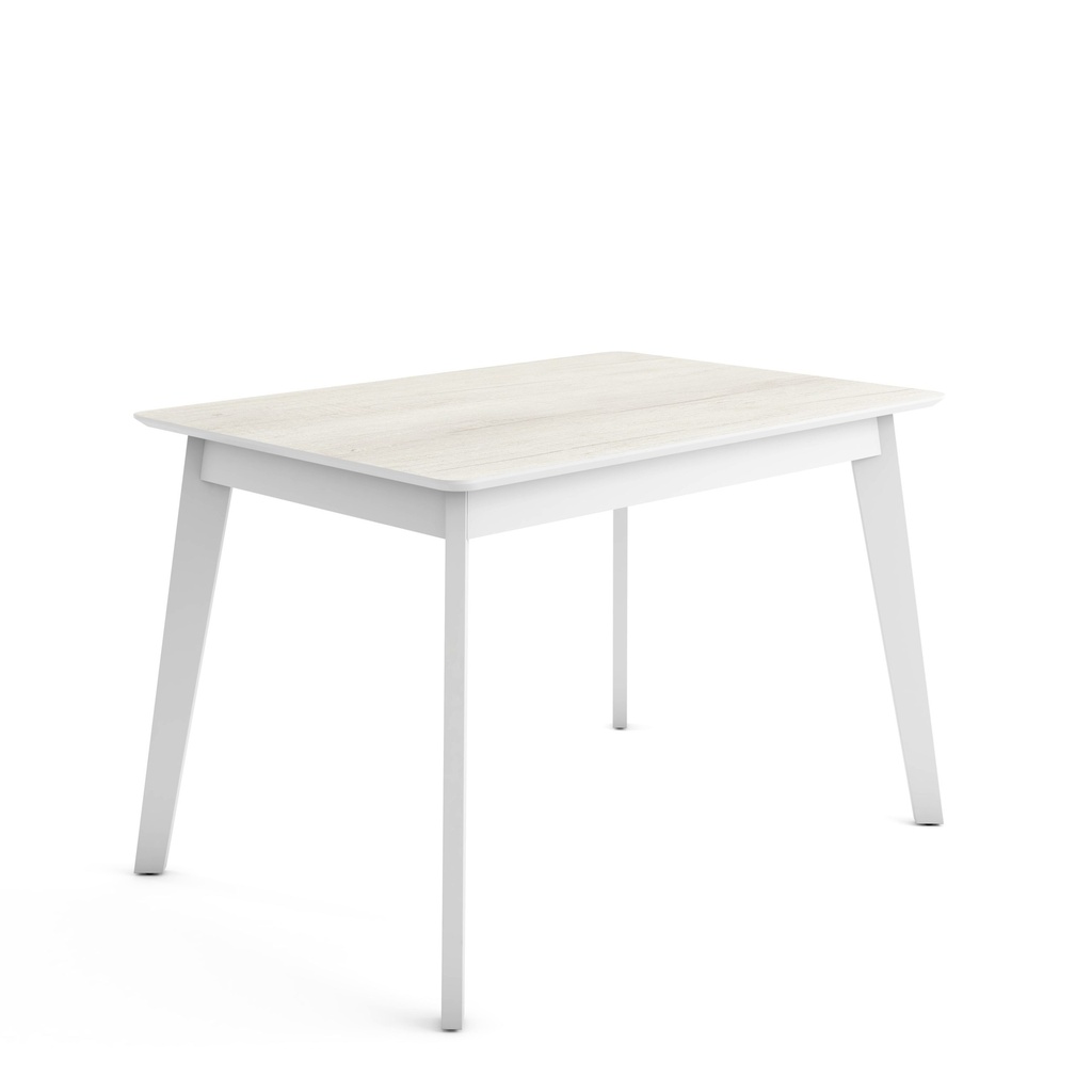 Mesa Hedda  1,30 Patas Blancas/Tapa Helsinki