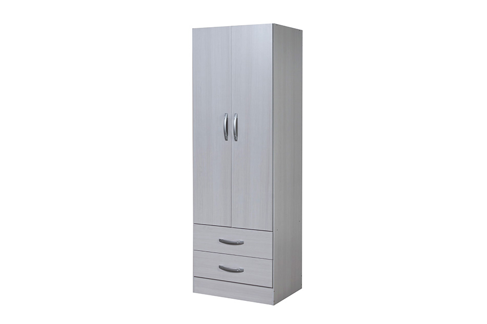 Placard Benevento 060 2 Ptas 2 Caj Blanco Alpino