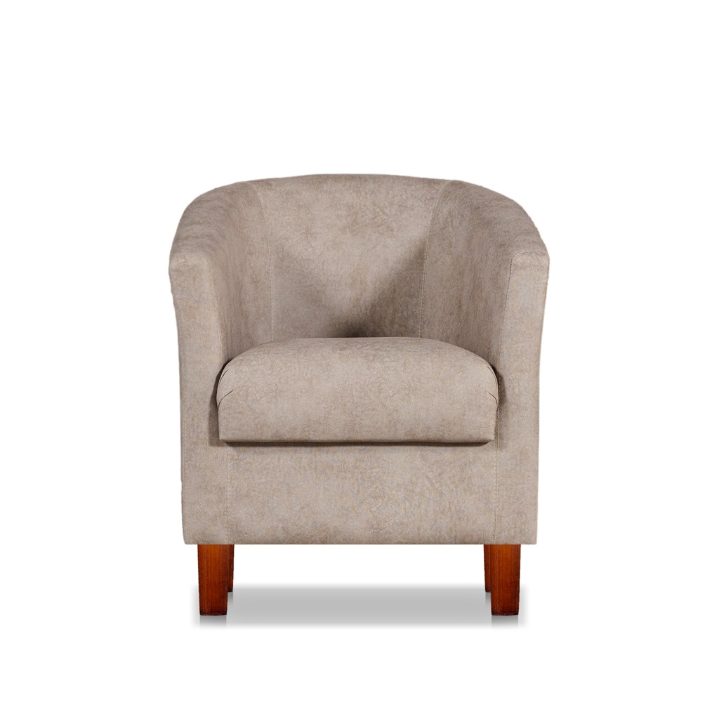 Sillón Individual Perla 0.60x0.65 m Cuerotex 18