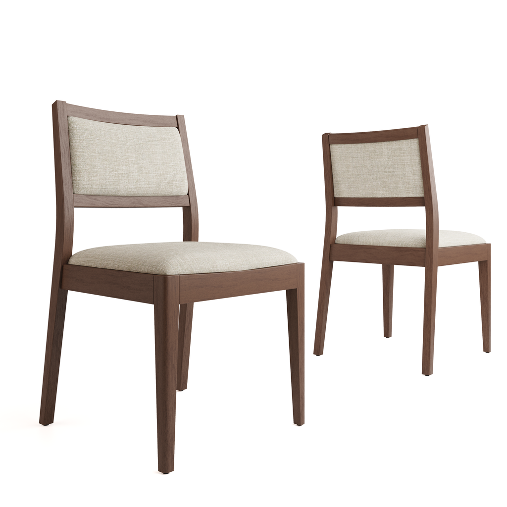 Silla Mauna  L/Castaño Chenille Arena