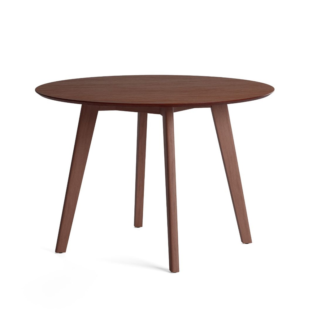 Mesa Hedda Redonda 120 Lustre castaño