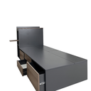 Cama c/cajones 90cm magnus supreme gris scotch