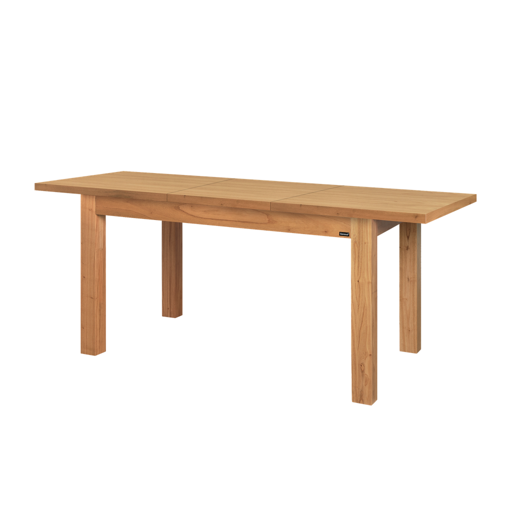 Mesa Trampa Genoud Contemporanea Roble 1.55 M X 0.90 M + 0.60 M