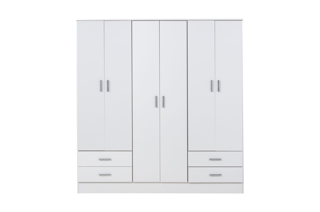 Placard Tana Piú 6ptas 4caj. 183x169.5x46.5xm