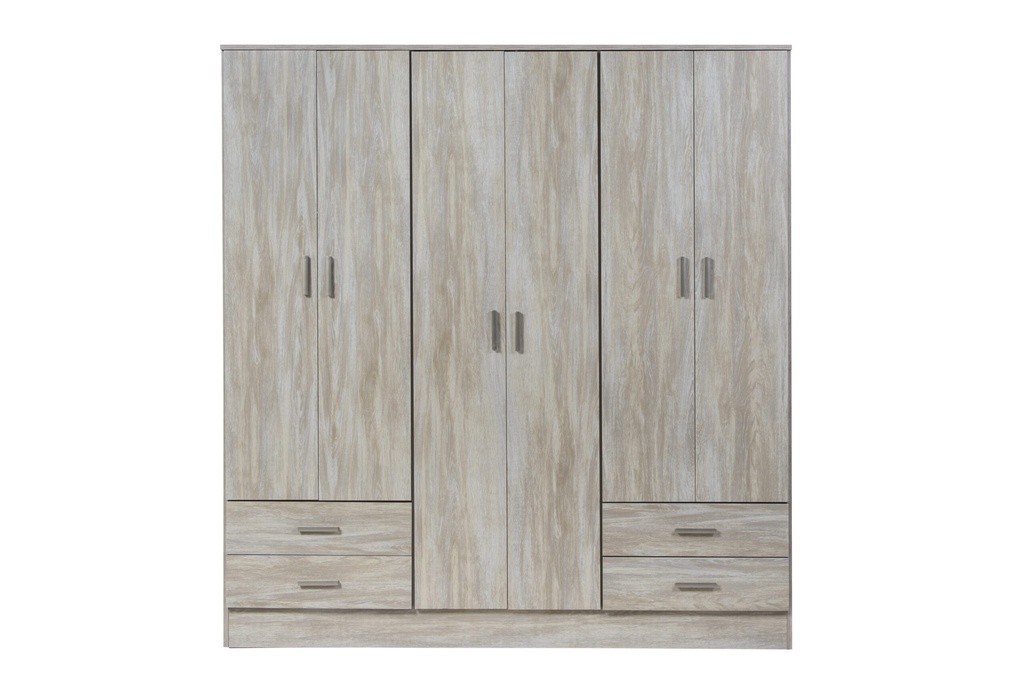 Placard Tana Piú 6ptas 4caj. 183x169.5x46.5xm