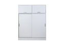 Placard Tana Piú Alti 2ptas corredizo c/baulera 220x170x54cm