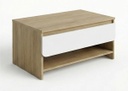 Mesa de living LOA con cajón (An: 90 Prof: 45 Al: 40)
