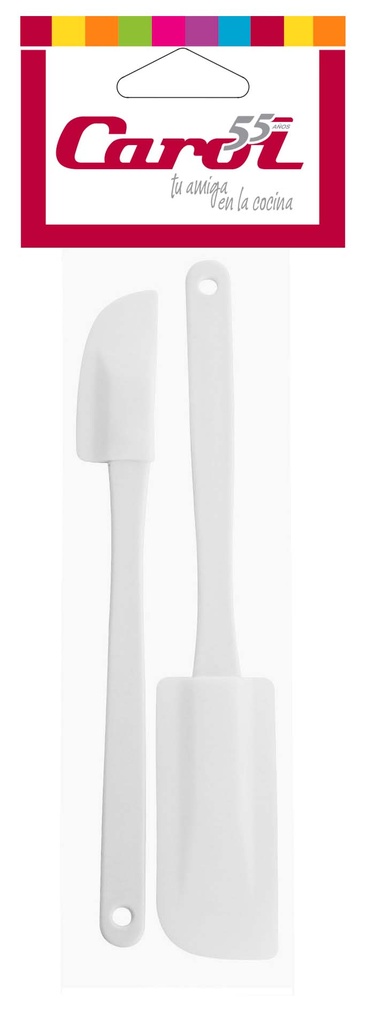 &quot;D&quot;- Espatula Goma, Set X 2, Bolsa