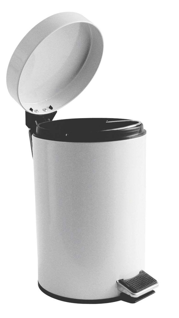 Cesto Blanco Con Pedal 3,0 Lts.