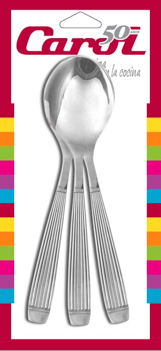 Cuchara Desayuno, Blisterx3