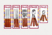 Tenedor De Mesa Mango Madera, Blister X 3 (60903)