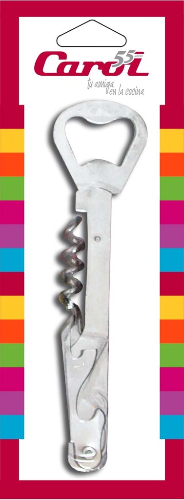 Destapador Y Sacacorcho Mozo