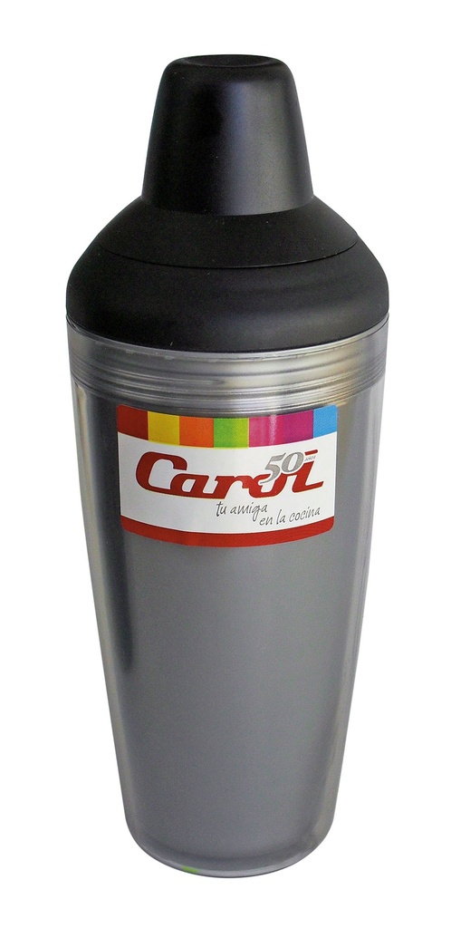 &quot;D&quot; Coctelera Gris Oscuro-Gris Claro