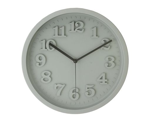 [7798182169938] Reloj Red De Plastico Gris 30Cm