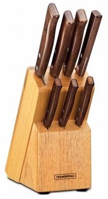 [22299/026] Tradicional Juego Cuchillos X 8 Piezas Y Taco
