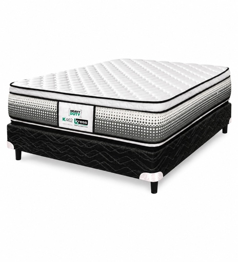 [CON462-14019034] Conjunto de colchón y sommier K462 1.40 X 1.90 X 0.34 