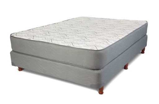 [con10238819014000] Colchon + Sommier Spring Black 2 plazas