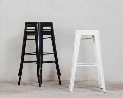 [801330] Banqueta Tolix Blanca