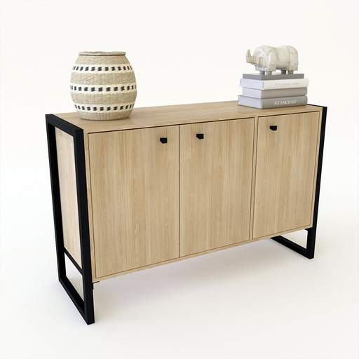 [DST11RNN] Vajillero Buffet 3Ptas 2 Est Roble Nebraska Natural