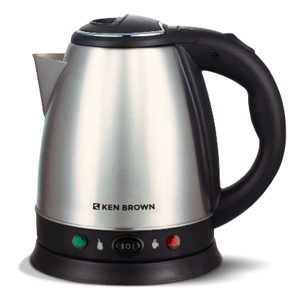 [7798113204264] "D" Jarra Eléctrica Ken Brown Mate/Café. Potencia 1650W-Capacidad 1,5 Litros