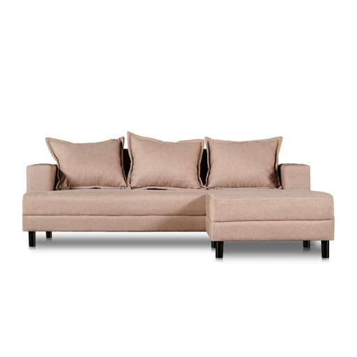 [34103] Sillón Alba 3 Cpos + Otomana 2.20x1.70 + 0.80 Lino 17