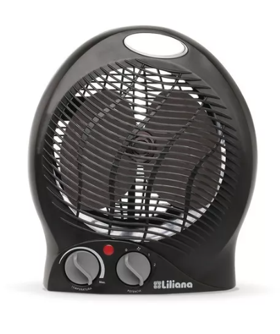 [7793862008224] &quot;D&quot;- Caloventor &quot;Minisol&quot; 1000/2000W Color Negro