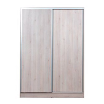 [35234702] Placard Murano 1.40 Mts Corredizo Pino Blanco s/espejo