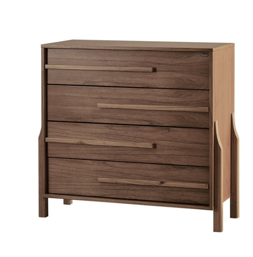 [22030] Comoda Bohemia 1.08 x 0.45 x 1.00 Mts Castaño